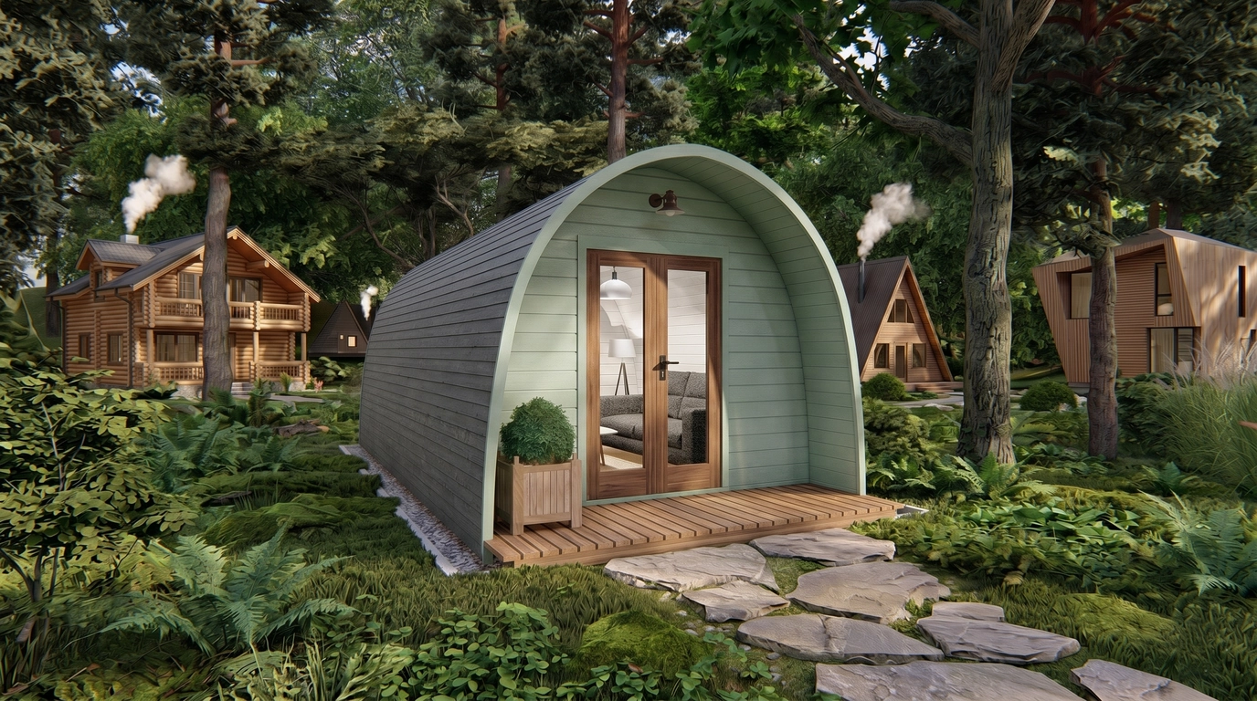 Camping Pod 9.84 x 19.35 ft - Image 8