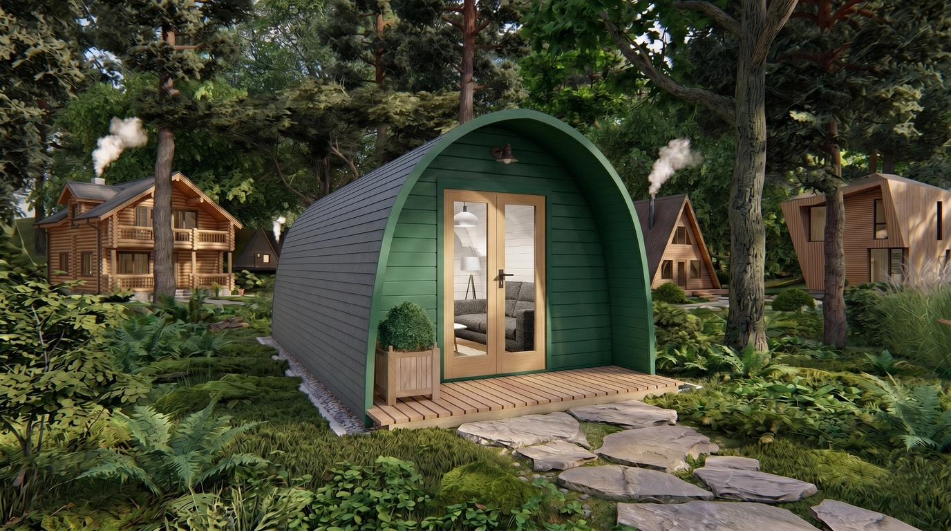 Camping Pod 9.84 x 19.35 ft - Image 7