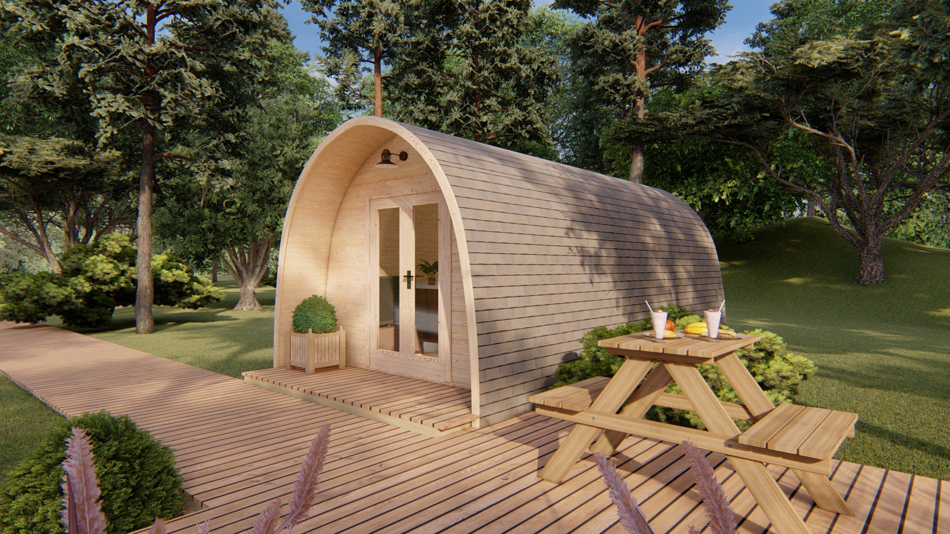 Camping Pod 9.84 x 19.35 ft - Image 11