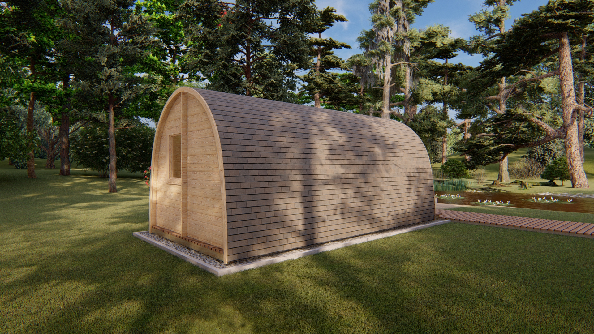 Camping Pod 9.84 x 19.35 ft - Image 12