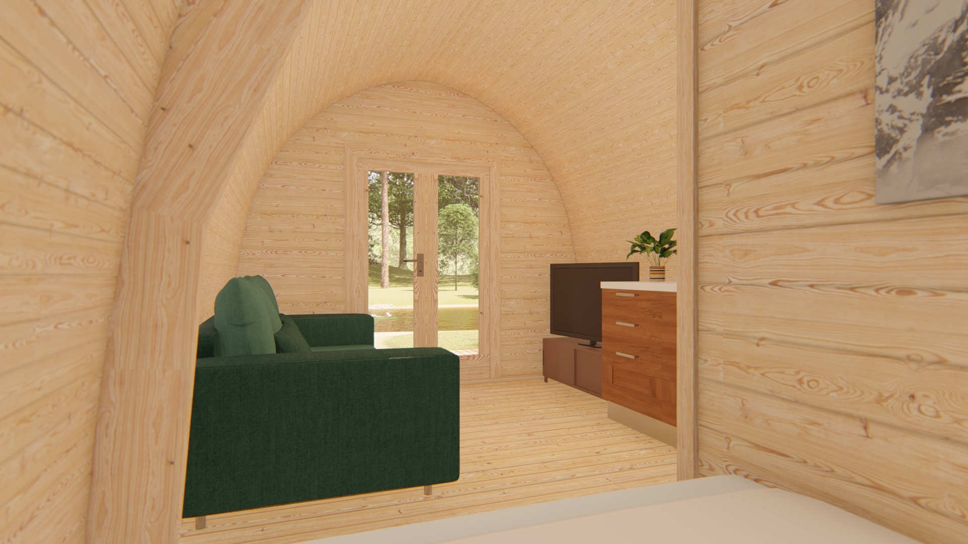 Camping Pod 9.84 x 19.35 ft - Image 13